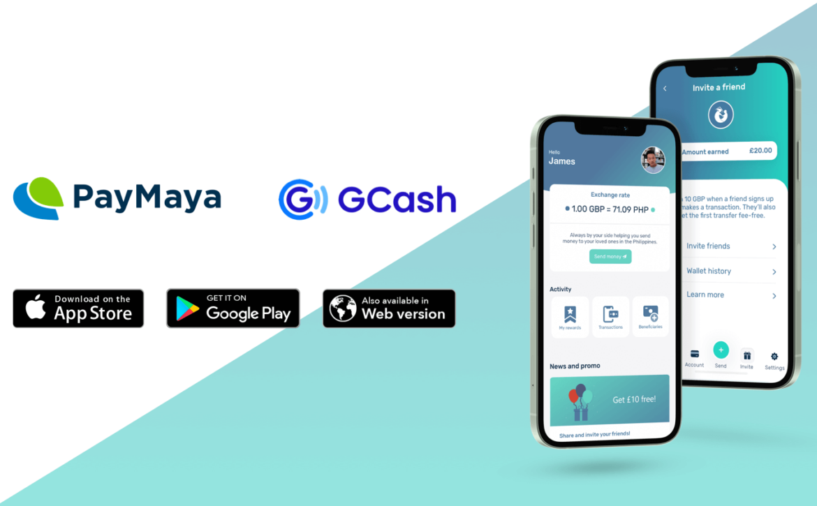 Globe GCash Smart Paymaya top up now available on Kabayan Remit