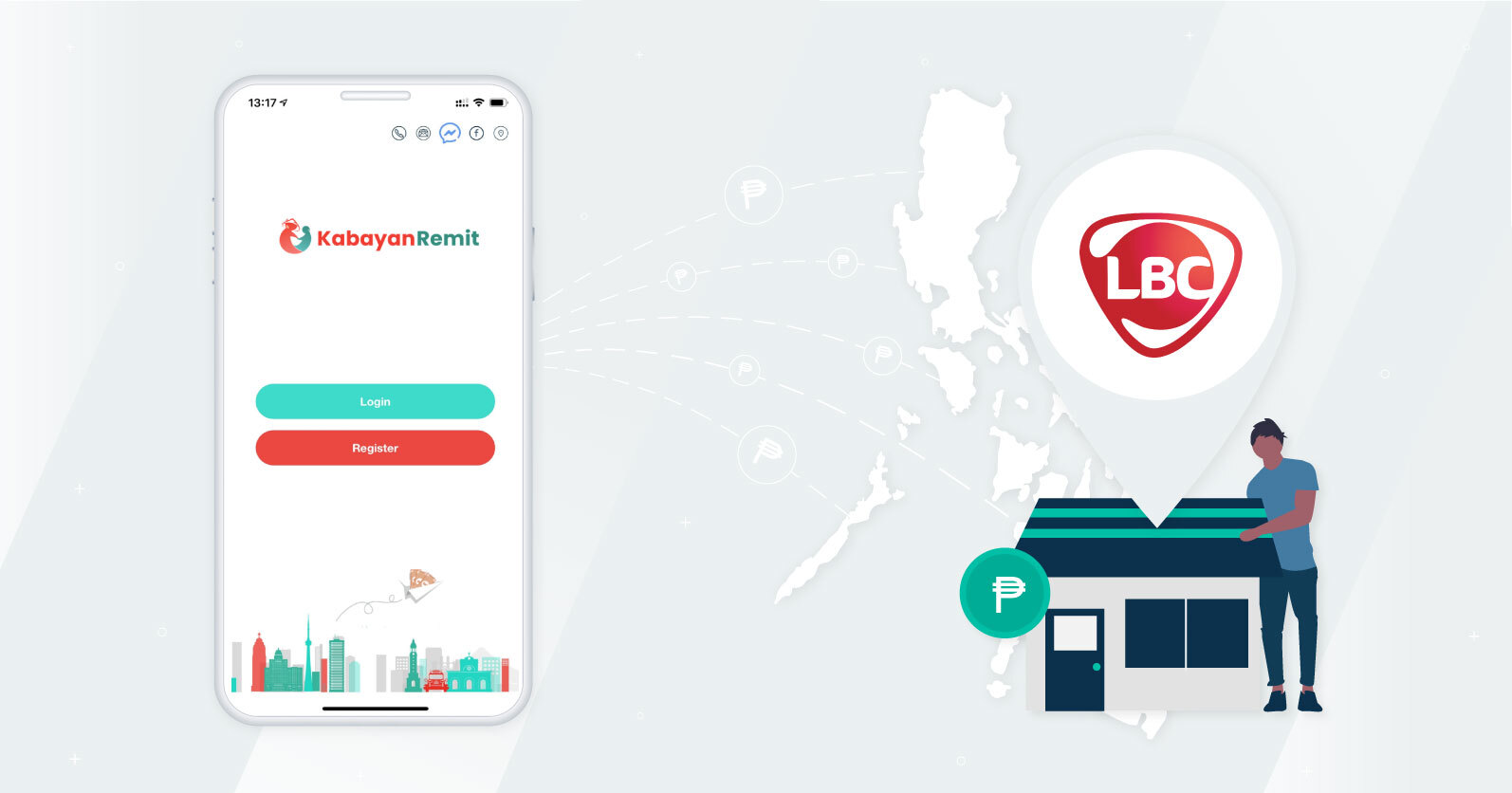 Send money to LBC Philippines