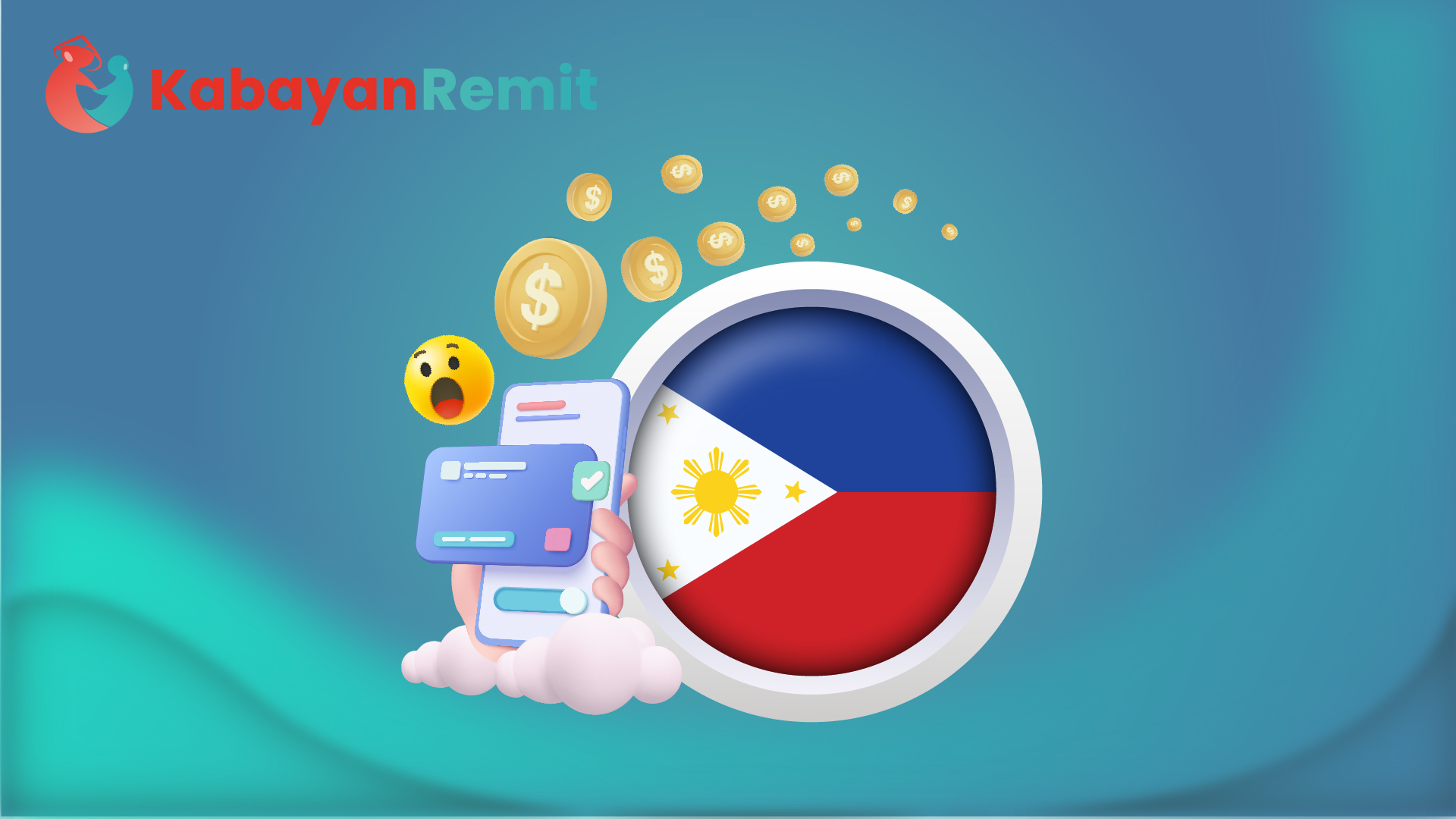 Illustration representing sending money to the Philippines with PayPal