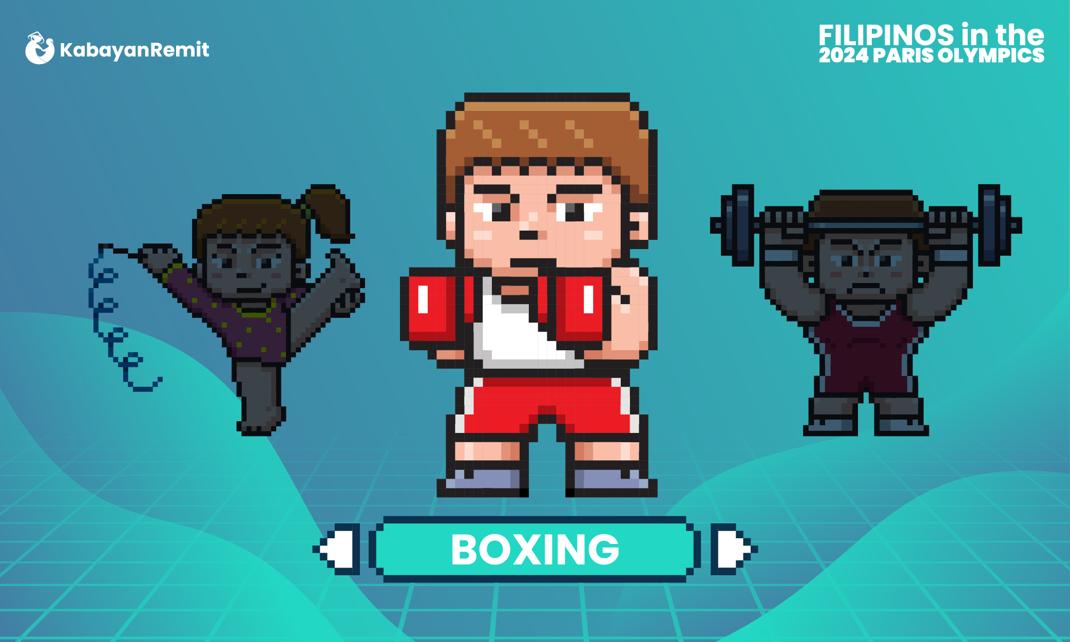 Illustration of a boxer