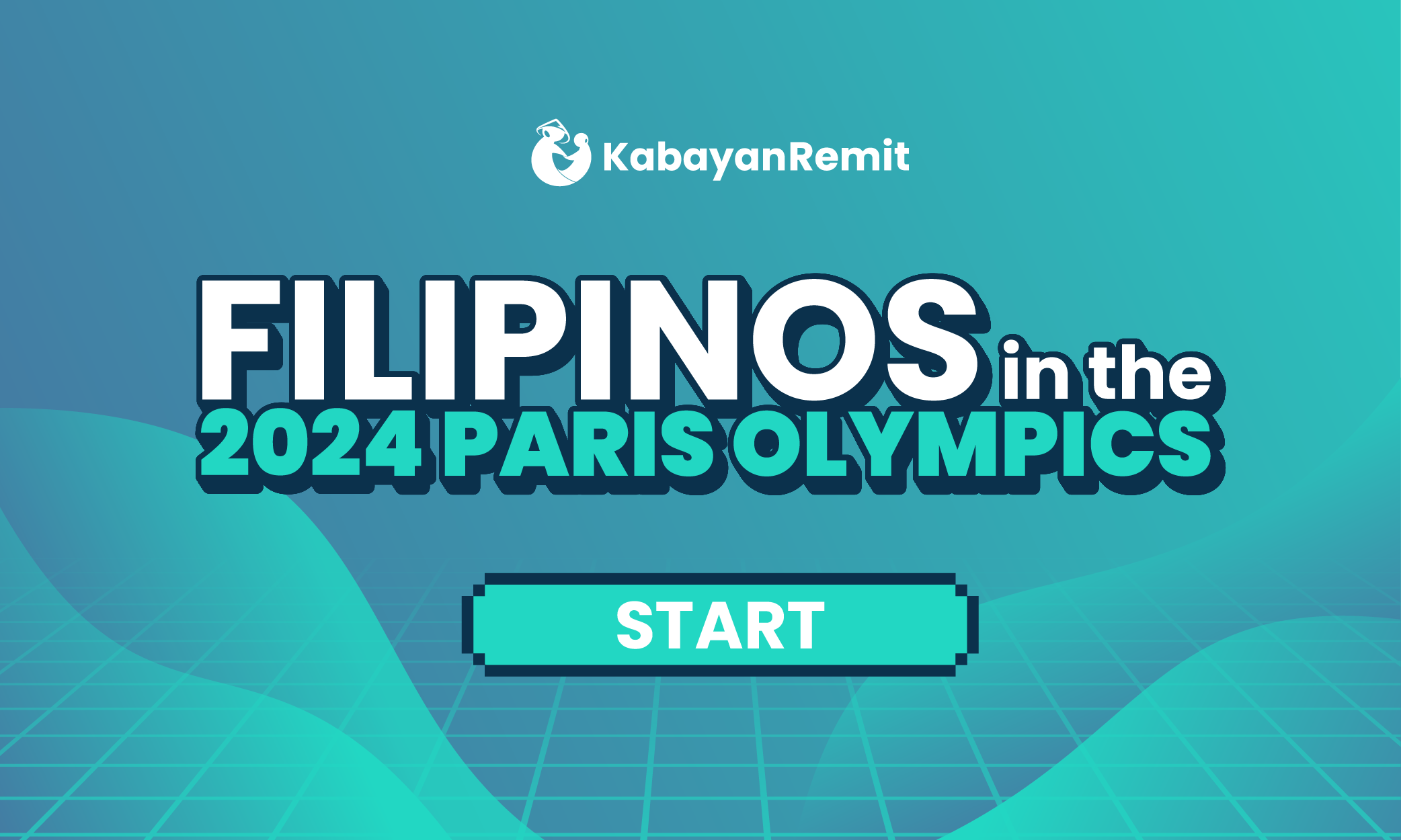 Title card for "Filipinos in the 2024 Paris Olympics"