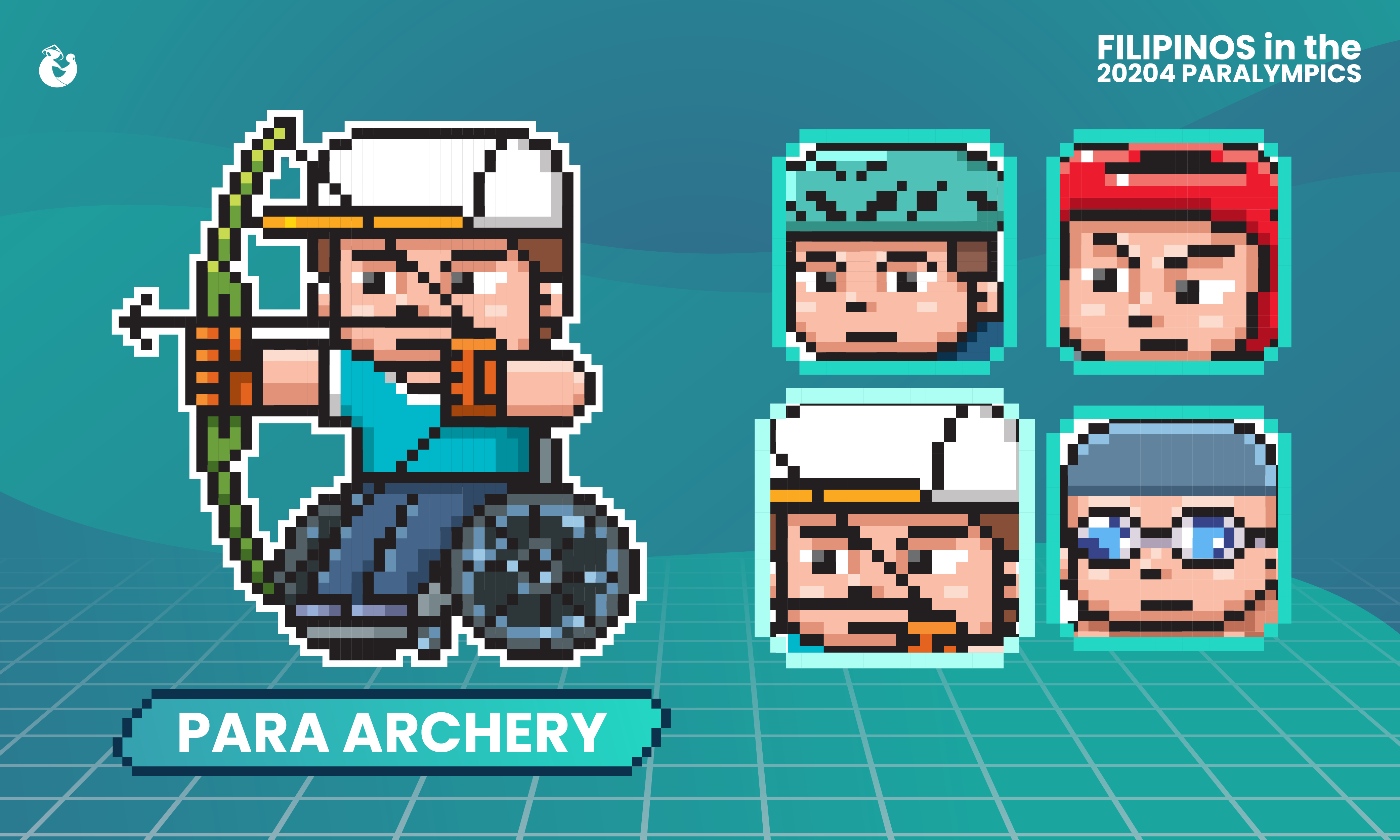 Para Archery illustration