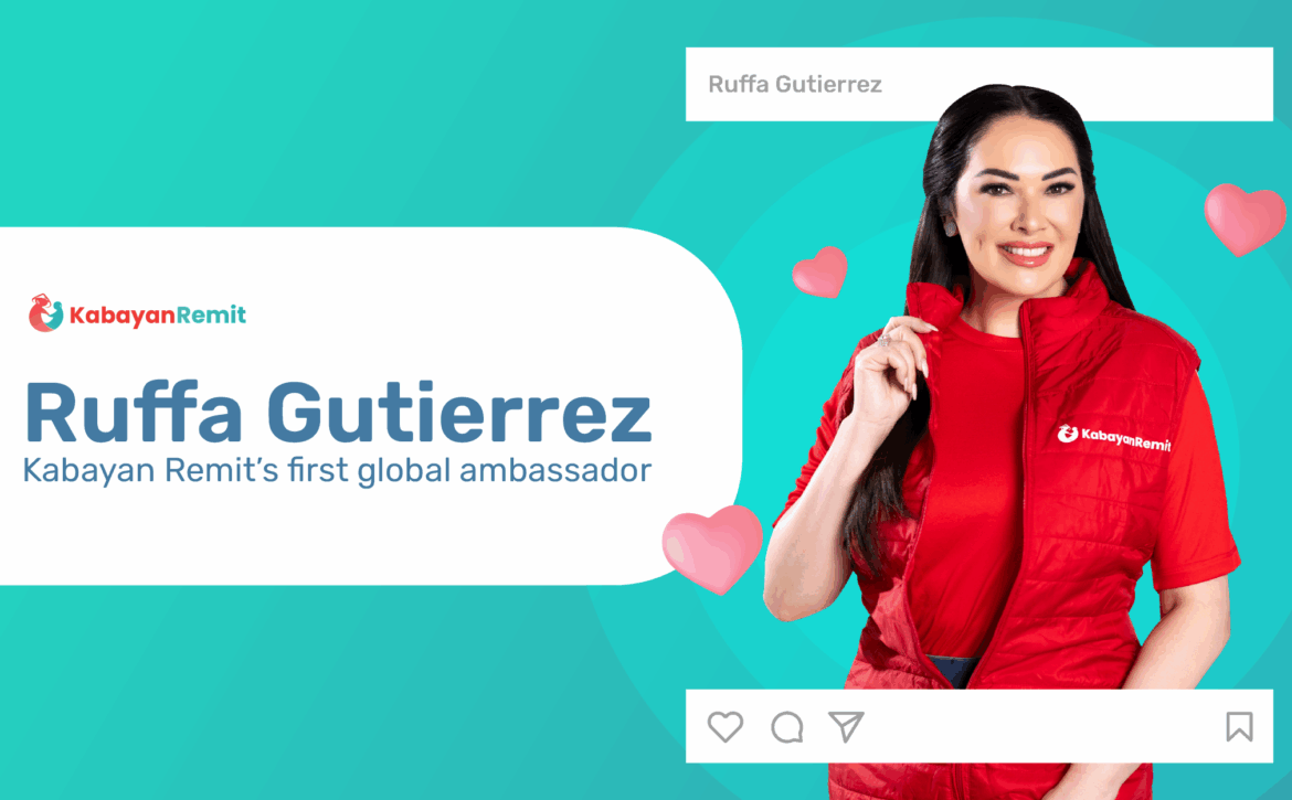Ruffa Gutierrez, ambassadrice de la marque Kabayan Remit
