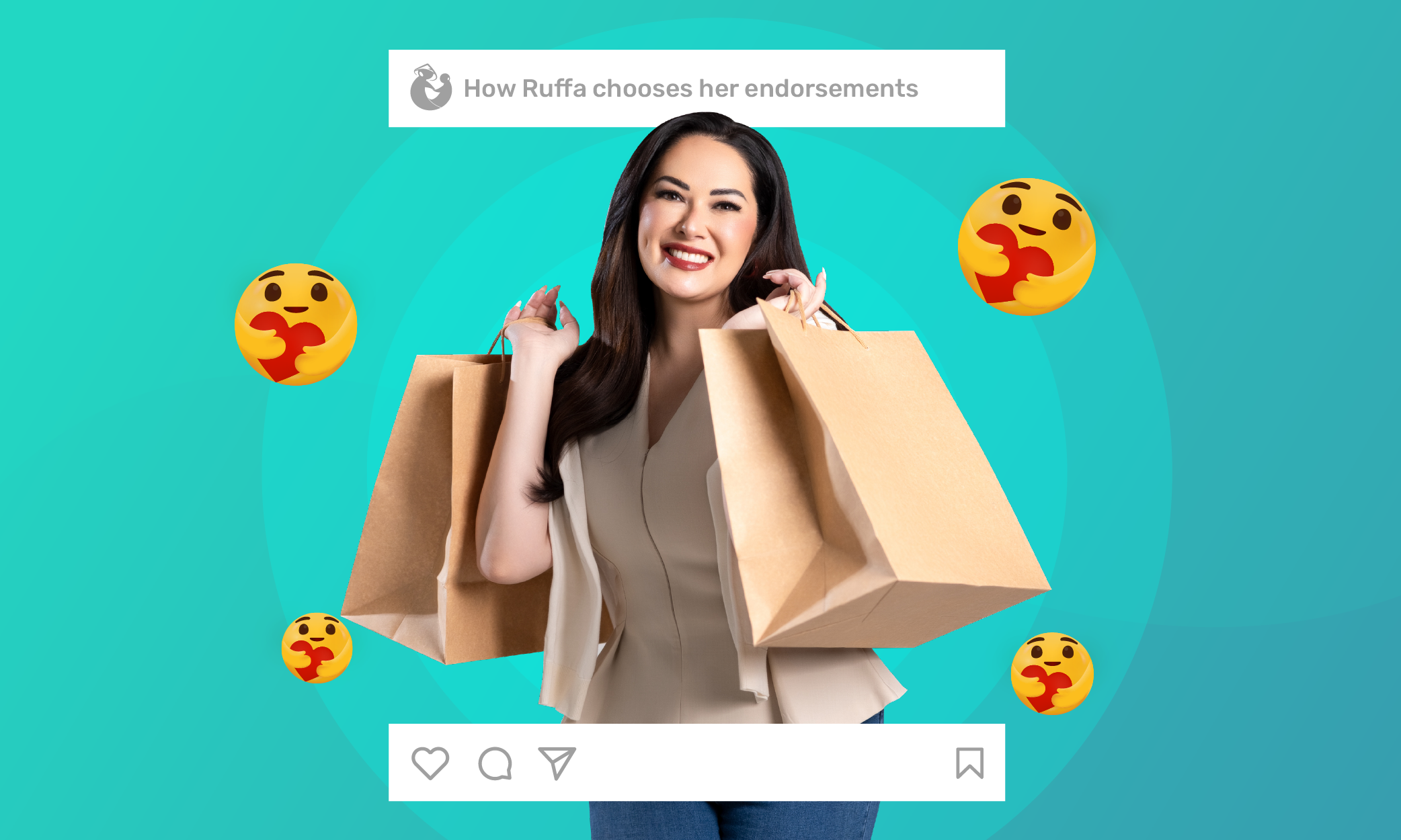 Ruffa Shopping Ruffa with shopping bags