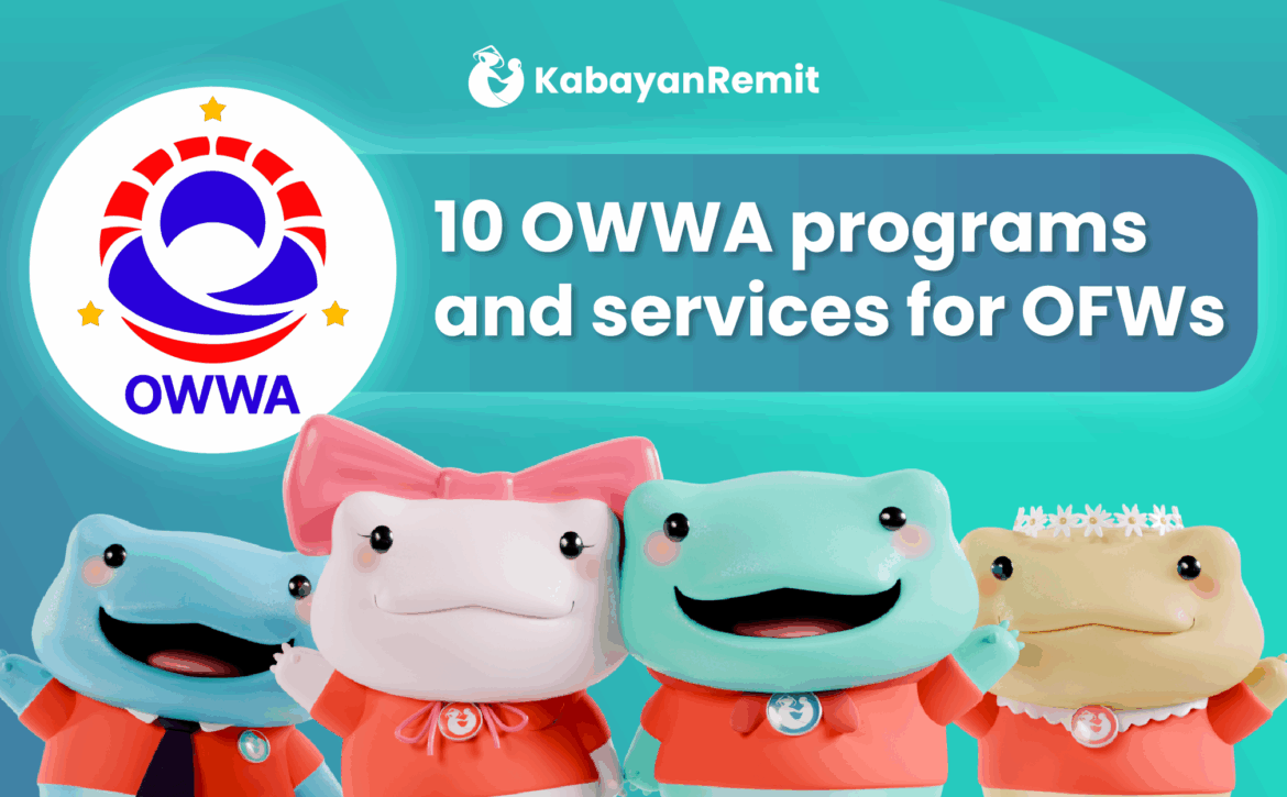 OWWA programs title card featuring Remie and friends