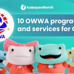 OWWA programs title card featuring Remie and friends
