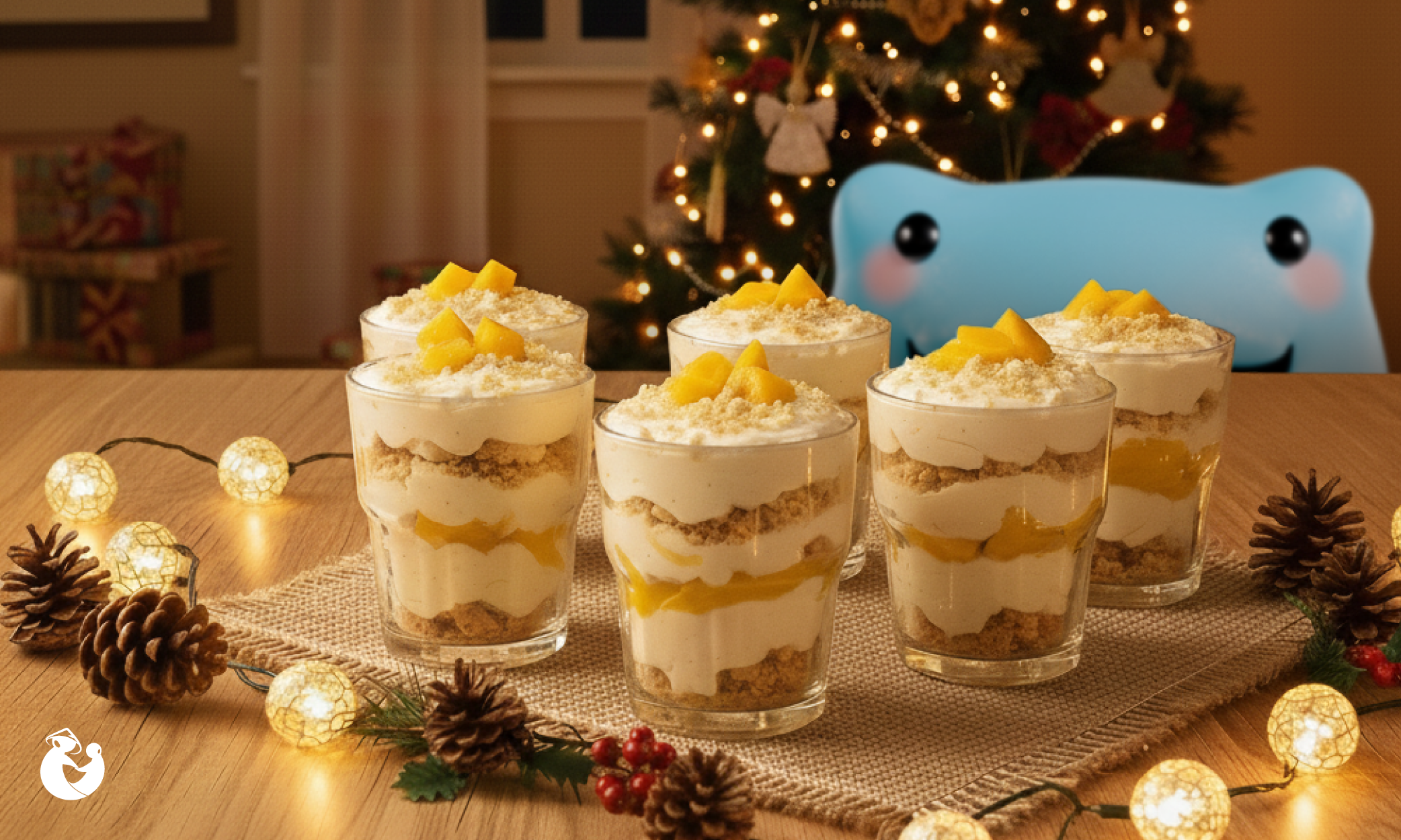 Mango Graham Float Cups