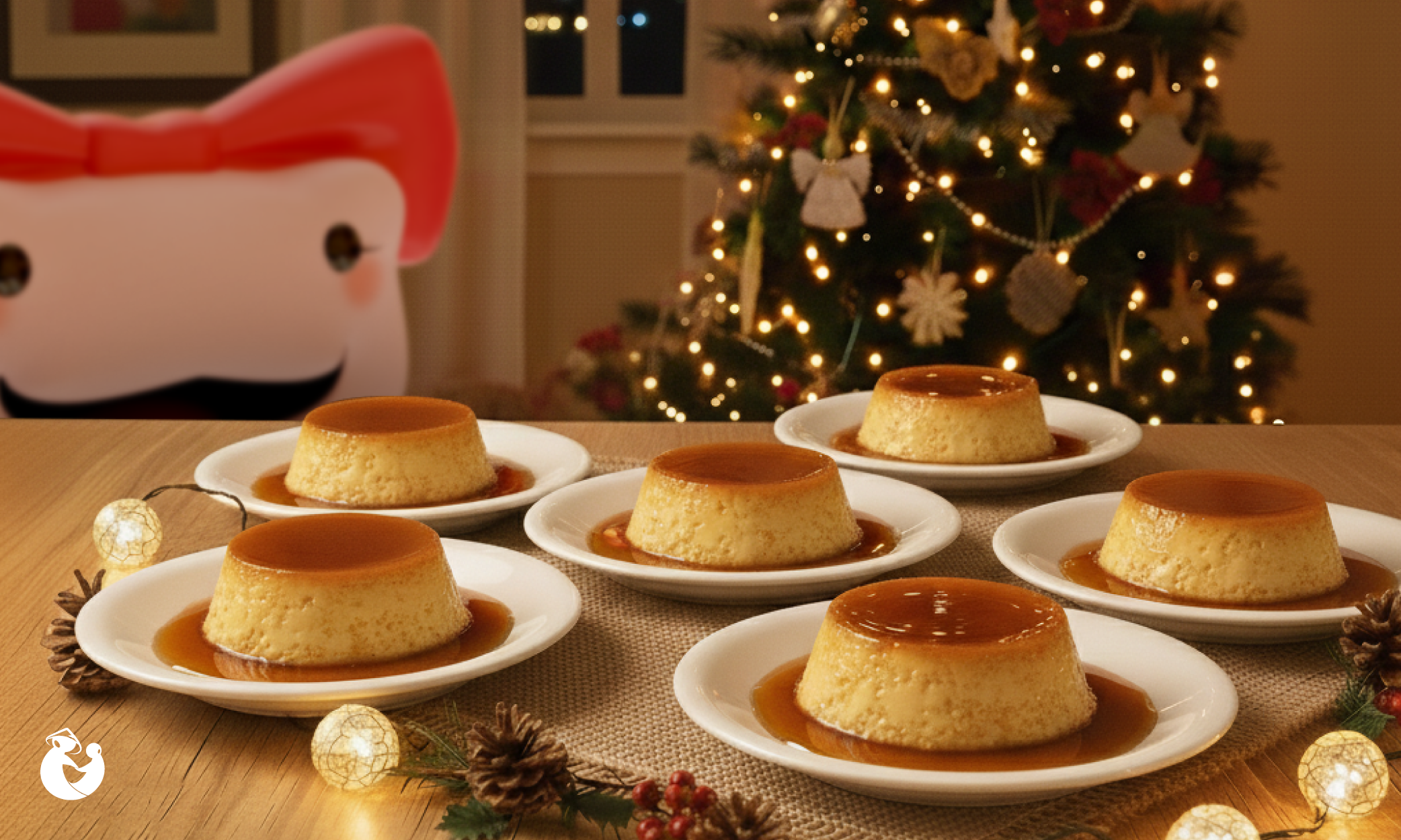 6 Servings of Microwave Leche Flan