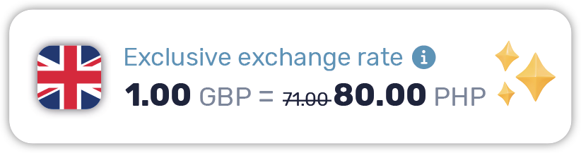 Exclusive premium exchange rate