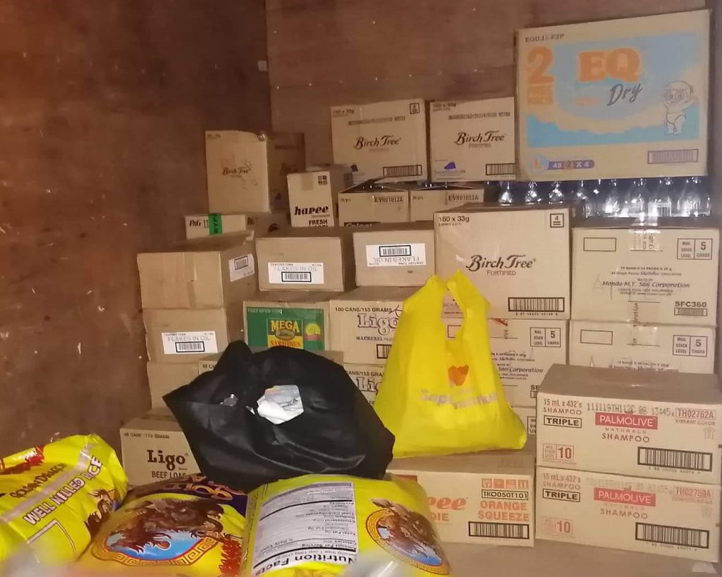 Donation to Taal Volcano Evacuees