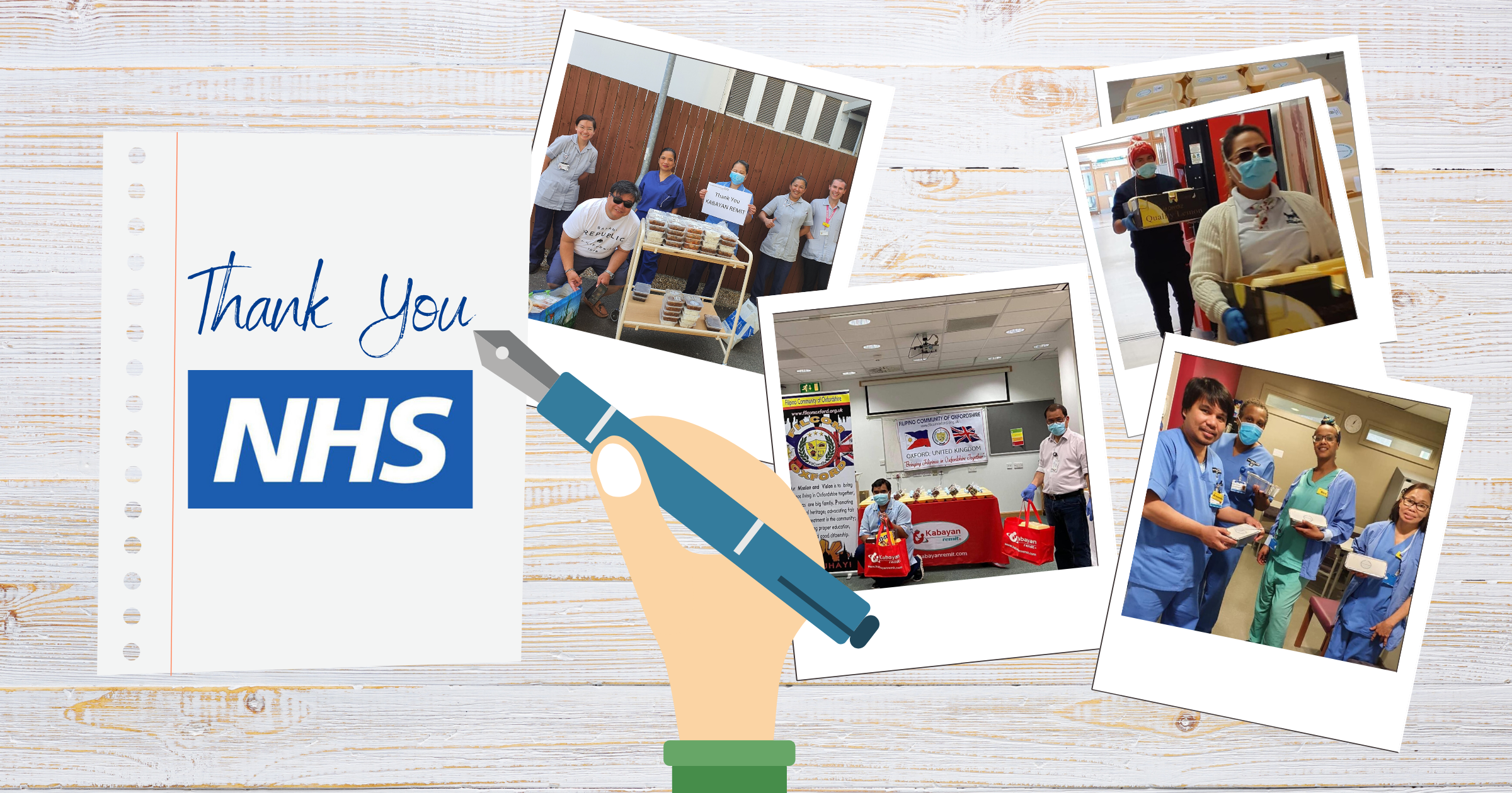 Kabayan Remit campaign for NHS