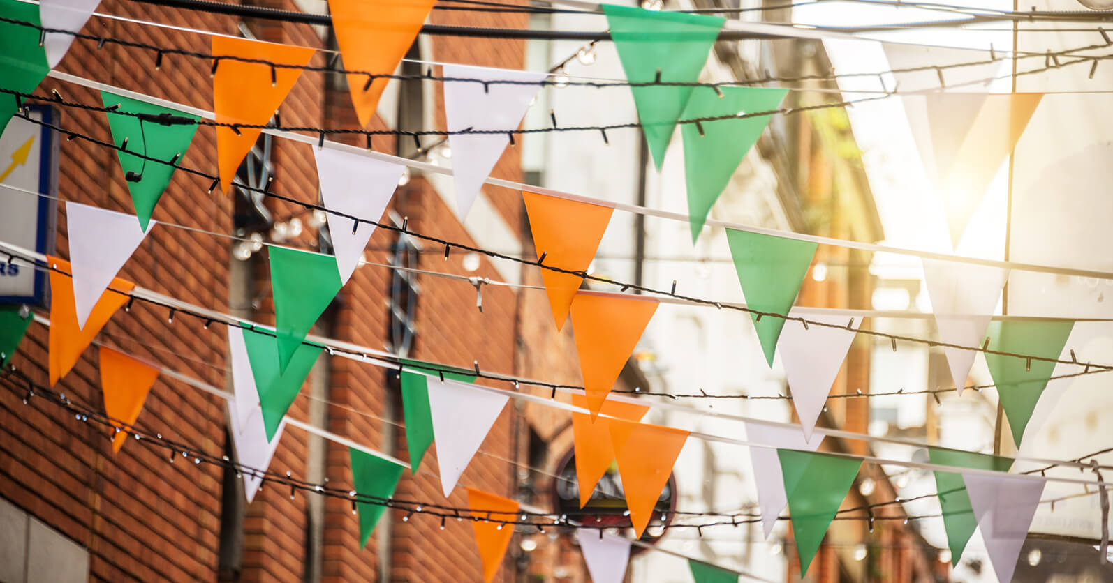 Moving to Ireland Flags